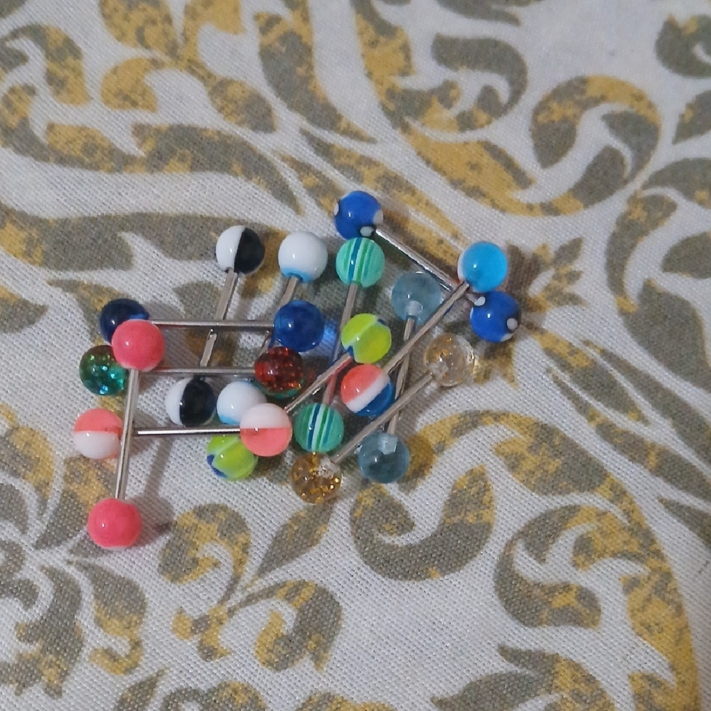 Colorful Ball Stud Earrings